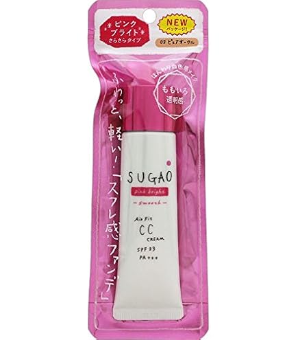 Amazon.co.jp: スガオ (SUGAO) エアーフィット CCクリーム ピンク